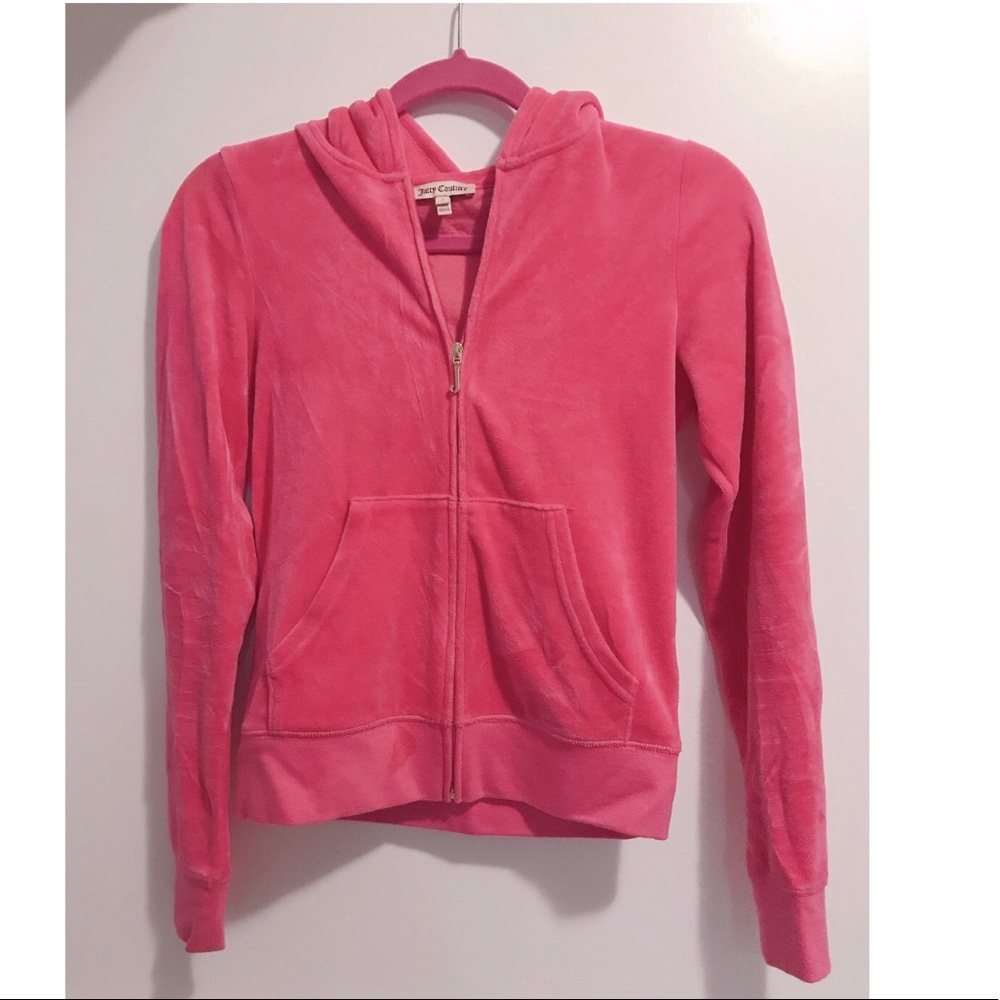 Juicy couture velour track jacket